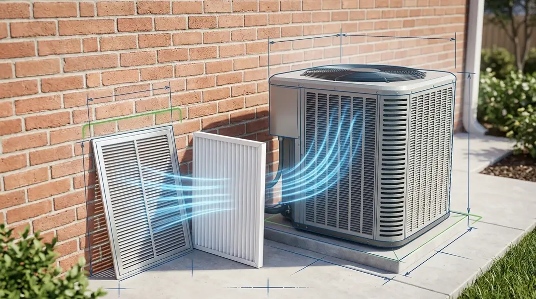 Elk Grove HVAC diagnostic and airflow service illustration