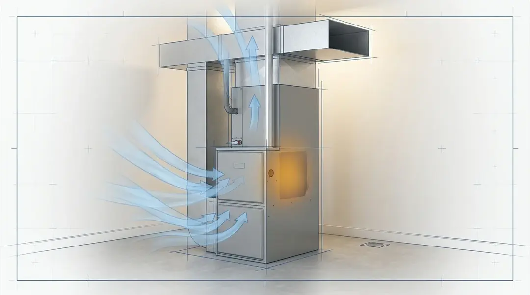 Furnace repair diagnostic visual for a Sacramento heating system